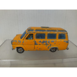 FORD TRANSIT KOMBI ORANGE SCHULBUS 1:55/apx 1:64 SIKU V334 NO BOX