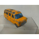FORD TRANSIT KOMBI ORANGE SCHULBUS 1:55/apx 1:64 SIKU V334 NO BOX