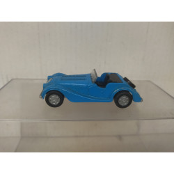 MORGAN PLUS 8 LIGHT BLUE OPEN 1:55/apx 1:64 SIKU 0836 NO BOX