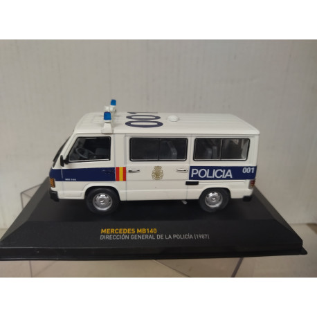 MERCEDES-BENZ MB140 1987 DGP POLICIA NACIONAL 1:43 ALTAYA IXO