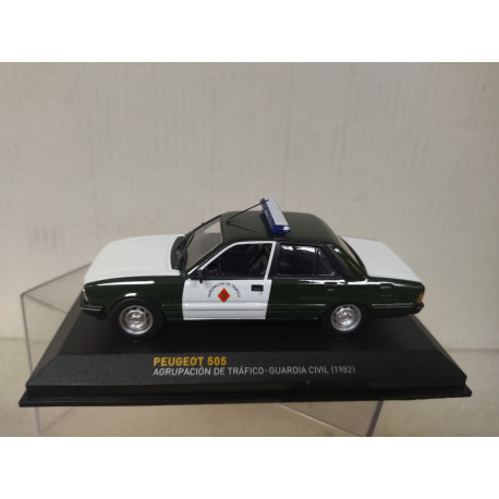 PEUGEOT 505 1982 GUARDIA CIVIL 1:43 ALTAYA IXO
