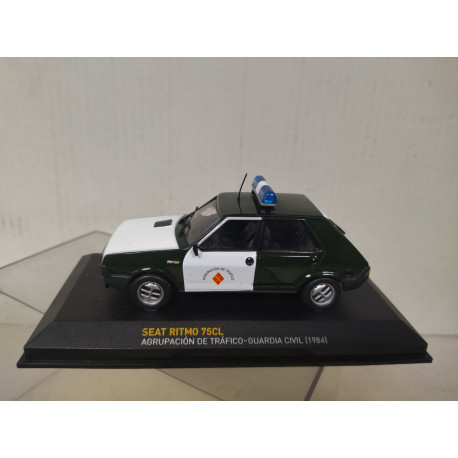 SEAT RITMO 1984 75 CL TRAFICO GUARDIA CIVIL 1:43 ALTAYA IXO