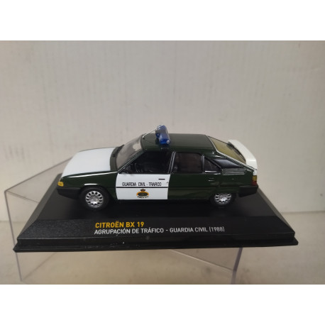 CITROEN BX 19 1988 TRAFICO GUARDIA CIVIL 1:43 ALTAYA IXO
