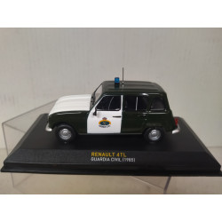 RENAULT 4 TL 1985 GUARDIA CIVIL 1:43 ALTAYA IXO