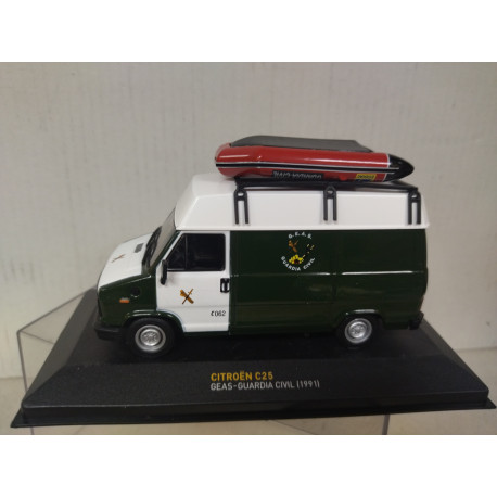 CITROEN C-25 1991 GEAS GUARDIA CIVIL 1:43 ALTAYA IXO