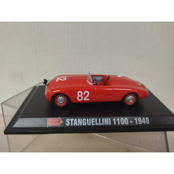 STANGUELLINI 1100 1948 n82 MILLE MIGLIA 1:43 STARLINE HACHETTE HARD BOX