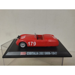 CISITALIA 202 SMM 1947 n179 MILLE MIGLIA 1:43 STARLINE HACHETTE HARD BOX