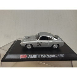 FIAT ABARTH 750 ZAGATO 1947 n52 MILLE MIGLIA 1:43 STARLINE HACHETTE HARD BOX