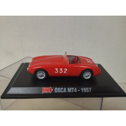 OSCA MT4 1957 n332 MILLE MIGLIA 1:43 STARLINE HACHETTE HARD BOX
