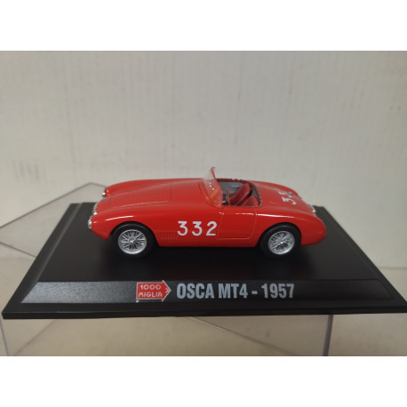 OSCA MT4 1957 n332 MILLE MIGLIA 1:43 STARLINE HACHETTE HARD BOX