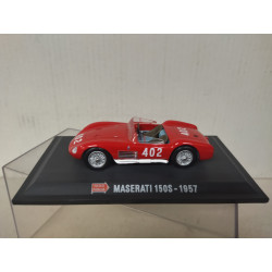 MASERATI 150S 1957 n402 MILLE MIGLIA 1:43 STARLINE HACHETTE HARD BOX