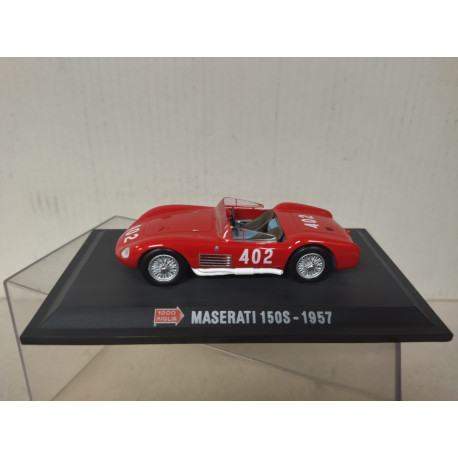 MASERATI 150S 1957 n402 MILLE MIGLIA 1:43 STARLINE HACHETTE HARD BOX