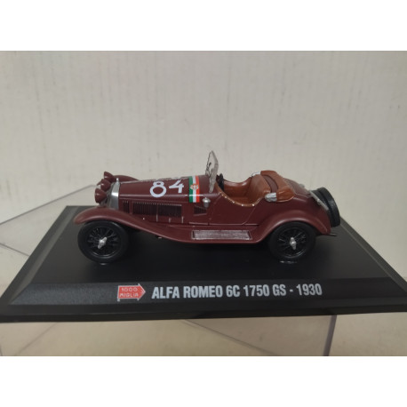 ALFA ROMEO 6C 1750 GS 1930 n084 MILLE MIGLIA 1:43 STARLINE HACHETTE HARD BOX
