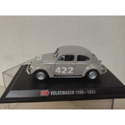VOLKSWAGEN 1200 BEETLE 1953 n422 MILLE MIGLIA 1:43 STARLINE HACHETTE