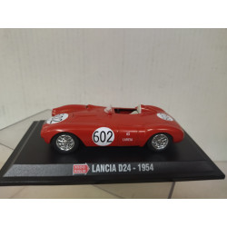 LANCIA D24 1954 n602 RED MILLE MIGLIA 1:43 STARLINE HACHETTE HARD BOX