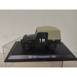 FIAT CAMPAGNOLA 1952 n1M MILLE MIGLIA 1:43 STARLINE HACHETTE HARD BOX