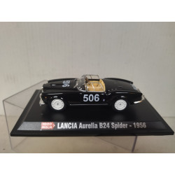 LANCIA AURELIA 1956 B24 SPIDER n506 MILLE MIGLIA 1:43 STARLINE HACHETTE HARD BOX