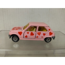 RENAULT 5 PINK LOVE 1:51/apx 1:64 MAJORETTE 280 NO BOX