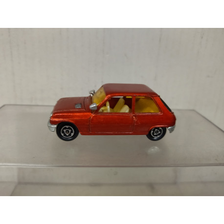 RENAULT 5 ROUGE /apx 1:64 MAJORETTE NO BOX