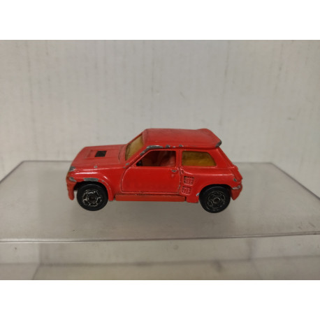 RENAULT 5 TURBO RED 1:53/apx 1:64 MAJORETTE 255 NO BOX