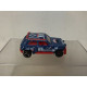 RENAULT 5 MAXI TURBO 1985 BLUE (2) 1:53/apx 1:64 MAJORETTE 255 NO BOX