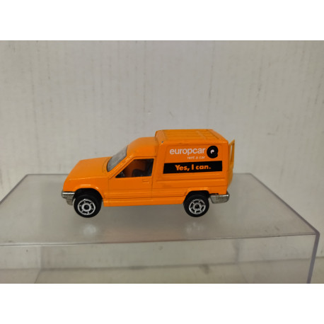 RENAULT EXPRESS EUROPCAR 1:53 /apx 1:64 MAJORETTE 233 NO BOX
