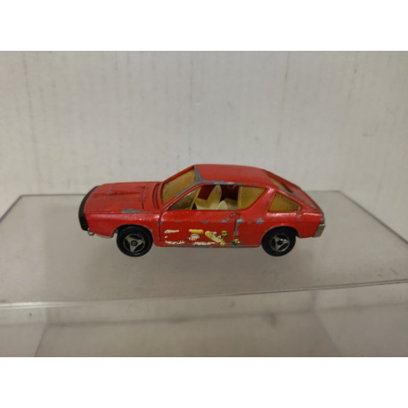 RENAULT 17 TS ROUGE 1:56/apx 1:64 MAJORETTE 260 NO BOX