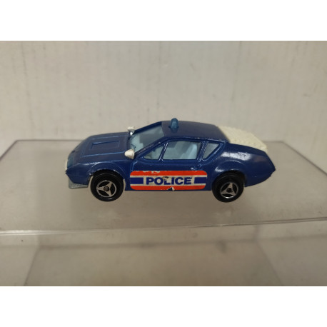 ALPINE A310 POLICE 1:55/apx 1:64 MAJORETTE 264 NO BOX