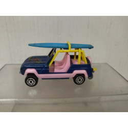 RENAULT 4 JP4 BLUE/ROSE 1:47/apx 1:64 MAJORETTE 252 NO BOX