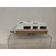 ROULOTTE/CARAVANA/WOHNWAGEN GOLD/WHITE 1:55/apx 1:64 SIKU 2518 NO BOX