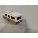 ROULOTTE/CARAVANA/WOHNWAGEN GOLD/WHITE 1:55/apx 1:64 SIKU 2518 NO BOX