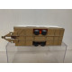 ROULOTTE/CARAVANA/WOHNWAGEN GOLD/WHITE 1:55/apx 1:64 SIKU 2518 NO BOX