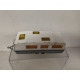 ROULOTTE/CARAVANA/WOHNWAGEN GREY/WHITE 1:55/apx 1:64 SIKU 2518 NO BOX