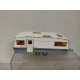 ROULOTTE/CARAVANA/WOHNWAGEN GREY/WHITE 1:55/apx 1:64 SIKU 2518 NO BOX