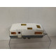 ROULOTTE/CARAVANA/WOHNWAGEN GREY/WHITE 1:55/apx 1:64 SIKU 2518 NO BOX