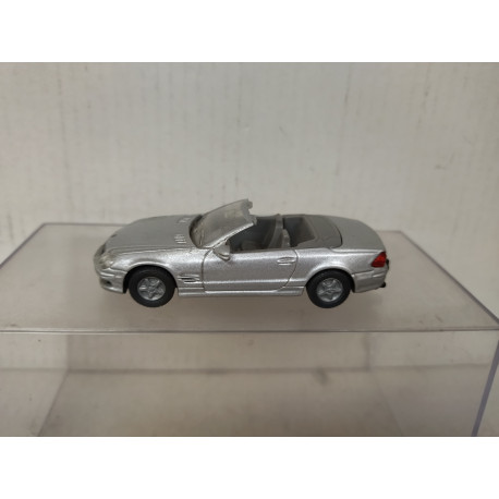MERCEDES-BENZ R230 SL55 AMG SILVER (2) 1:55/apx 1:64 SIKU 1055 NO BOX