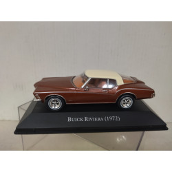 BUICK RIVIERA 1972 BROWN AMERICAN CARS 1:43 ALTAYA IXO