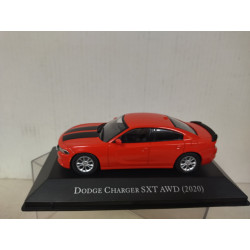DODGE CHARGER 2020 SXT AWD RED AMERICAN CARS 1:43 ALTAYA IXO