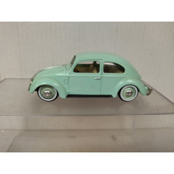 VOLKSWAGEN BEETLE/COCCINELLE 1950 LIGHT GREEN 1:43 SOLIDO NO BOX
