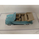 VOLKSWAGEN BEETLE/COCCINELLE CABRIOLET LIGHT GREEN 1:43 SOLIDO NO BOX