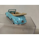 VOLKSWAGEN BEETLE/COCCINELLE CABRIOLET LIGHT GREEN 1:43 SOLIDO NO BOX