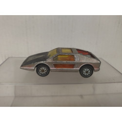 MASERATI BOOMERANG SILVER/REPINTADO 1:55/apx 1:64 SIKU V351/1330 NO BOX