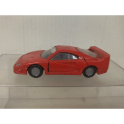 FERRARI F40 RED 1:55/apx 1:64 SIKU 1075 NO BOX