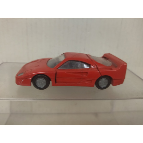 FERRARI F40 RED 1:55/apx 1:64 SIKU 1075 NO BOX