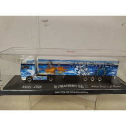 MAN TGA XXL TRANSMESS MOBY DICK 1:87 H0 HERPA