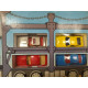 GO CAR TRANSPORTER + 4 MODELS 1:64 TOMICA