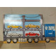 GO CAR TRANSPORTER + 4 MODELS 1:64 TOMICA