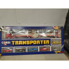 CAR TRANSPORTER AND TRAILER + 4 MODELS 1:64 CORGI 3168 BOX/CAJA BROKEN/ROTA