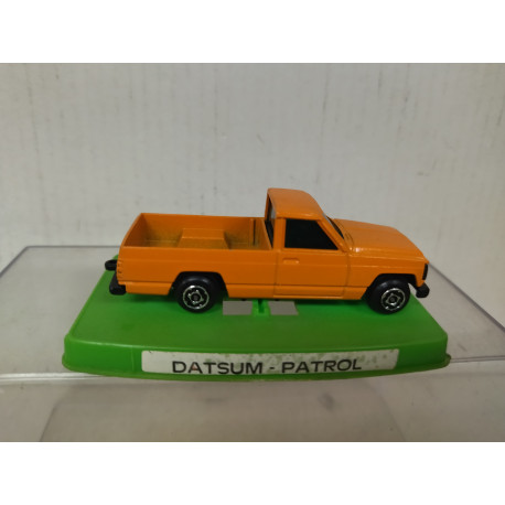 DATSUN PATROL PICKUP ORANGE (2) apx 1:64 GUISVAL VINTAGE BOX