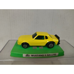 FORD MUSTANG II YELLOW RALLYE apx 1:64 GUISVAL VINTAGE BOX PEANA ROTA